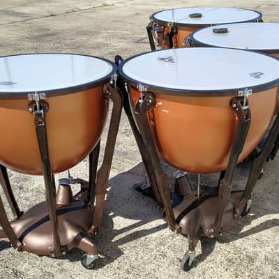 Set of 4 Ludwig Standard Series Fiberglass Timpani with Gauges - 23"/26"/29"/32" - CAN SHIP! image 6