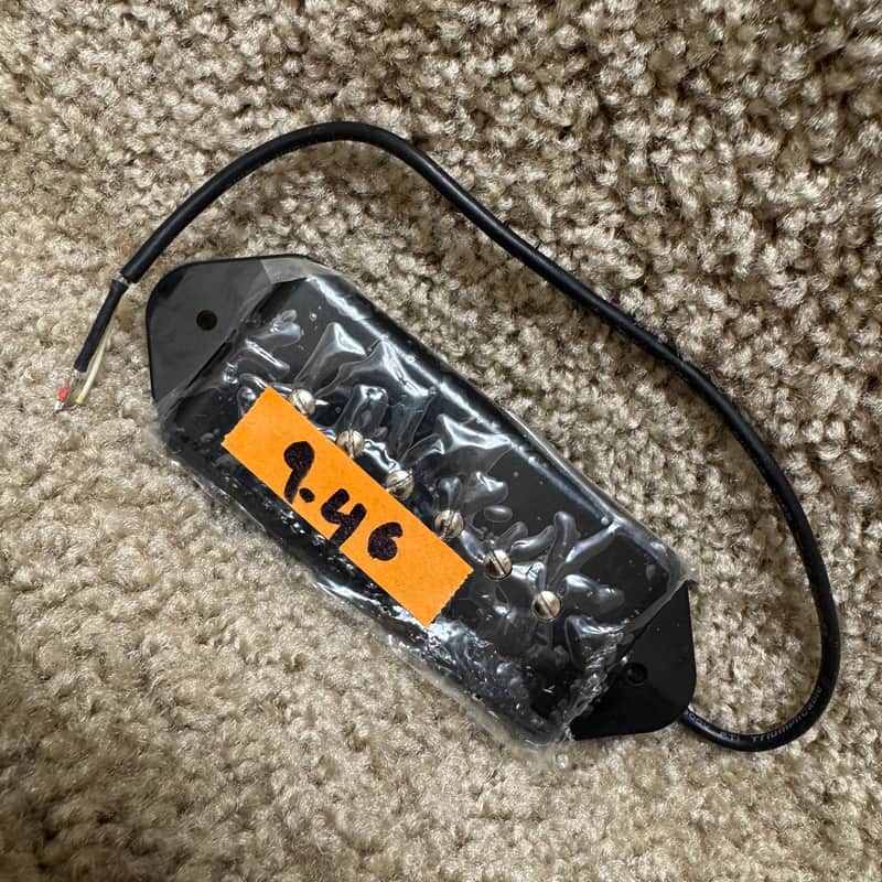 Unlabeled P90 Pickup C Black Dogear image 1