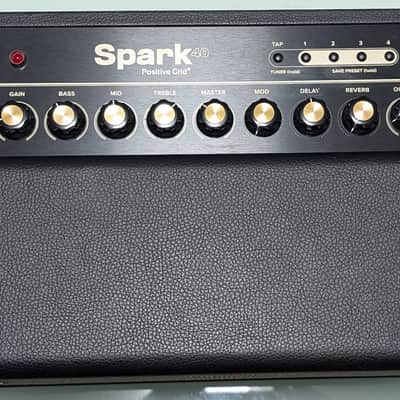 Positive Grid Spark 40 40-Watt 2x4" Modeling Guitar Combo 2020 - Present - Black image 1