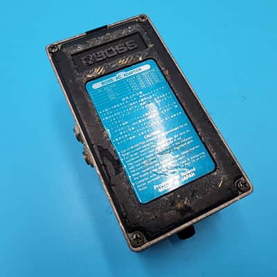 1987 Boss DD-3 Version 1 Digital Delay Guitar Effect Pedal Long Chip MIJ Japan Blue Label Bass image 11