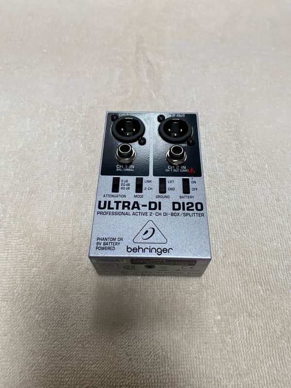 Behringer Ultra DI20 2024 - Silver image 1