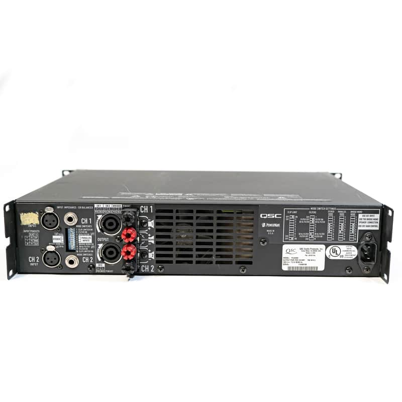 QSC PLX2402 2-Channel Power Amplifier - 3,400 Watts | Reverb España