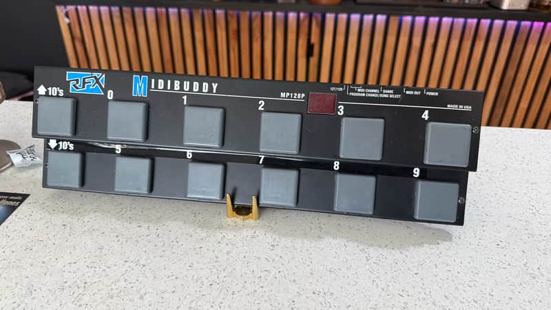 RFX MIDI Buddy MP128P MIDI Foot Controller – Program Change Pedal image 1