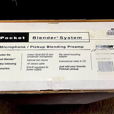 Fishman Pocket Blender System image 1