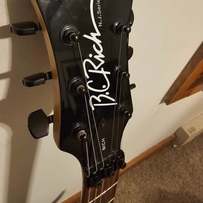 B.C. Rich Bich Mid-90s  - Translucent Blue image 4