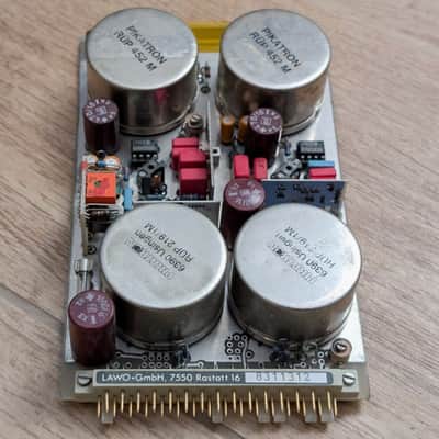 Vintage LAWO DV975 Summing Amp Module - contains 4 great Pikaron line transformers.. image 2