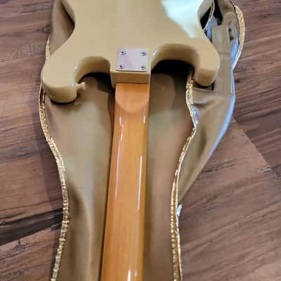 Kimberly Teisco Electric Guitar Unbranded JAPAN Excellent Condition With Original Bag RARE Color image 3