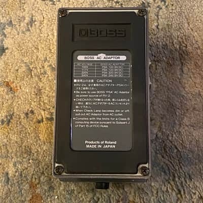 Boss RV-2 Digital Reverb MADE IN JAPAN - FIRST YEAR - Near MINT 1987 image 8