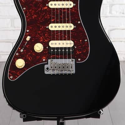 Sire Larry Carlton S7 HSS New Gen Left-handed Electric Guitar - Black  Maple Fingerboard (LCS7HSSNGLHBKd1) image 3