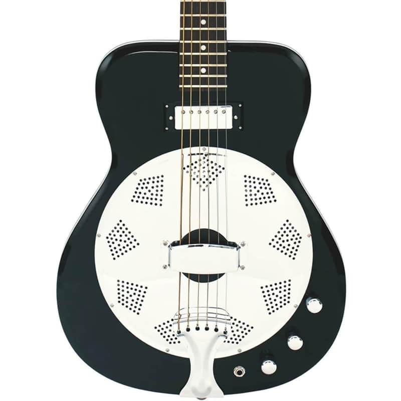 Airline Guitars Folkstar Black image 1