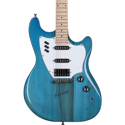 Guild Surfliner Electric Guitar, Catalina Blue image 7