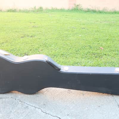 Vintage Heavy Duty 1970s Univox Bass Guitar Case Grey Lining Fits 47X12X3 Upper Bout 10' Ibanez Tokai Greco MIJ Aria Matsumoku image 9