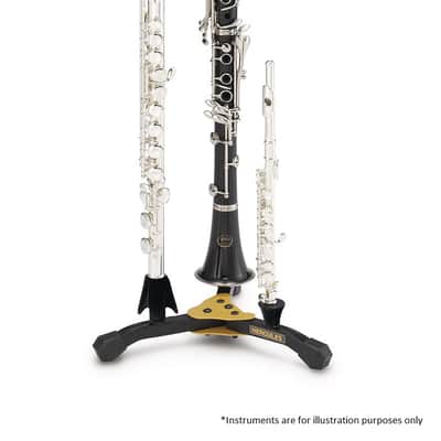 Hercules Flute, Clarinet & Piccolo Stand DS543BB imagen 2