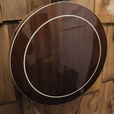 1980s Iida Model 229 5-string Banjo w/ Hardshell case imagen 11