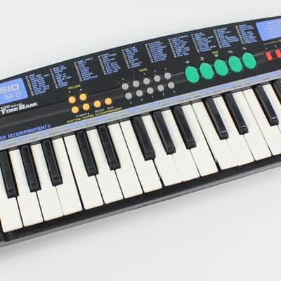 Casio SA 21 PCM Synthesizer Mini Battery Operated Keyboard Lo Fi image 1