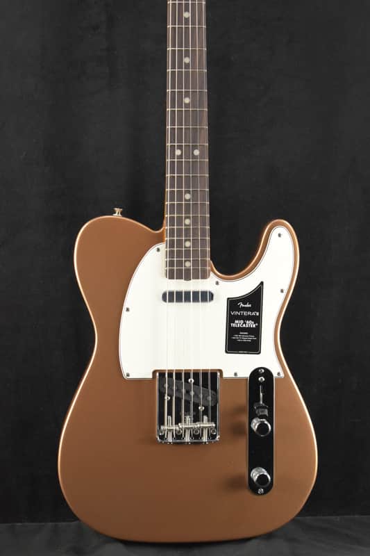 Mint Fender Vintera III Mid '60s Telecaster Firemist Gold Rosewood Fingerboard