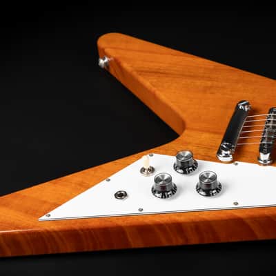 2023 Gibson Flying V - Antique Natural | USA BurstBucker Humbucker Pickups 2.9kg | OHSC image 20