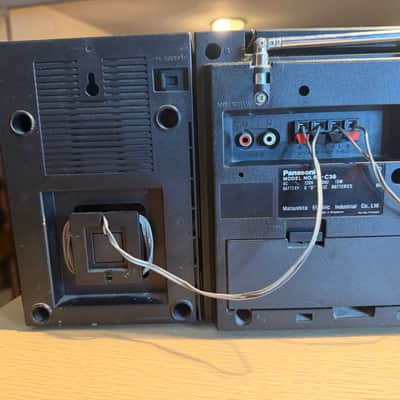 1987 Panasonic RX-C36 Boombox Stereo Cassette.  Tested & all functions work well image 10