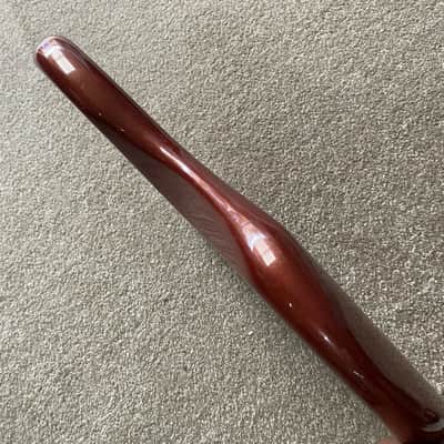 Glossy Red Bass Guitar DIY Project Body image 5