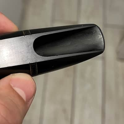 Original Otto Link Slant Signature New York eburnated bar Saxophone Mouthpiece imagen 3
