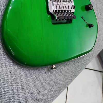 RARE Hamer Diablo USA 90s Transparent Green *MINT* W/OHSC image 3