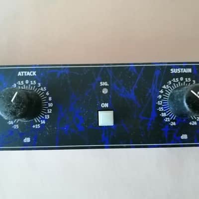 SPL TRANSIENT DESIGNER 2 Dynamics Processor 2001 - 2015 - Black w/ Blue Lightning image 8