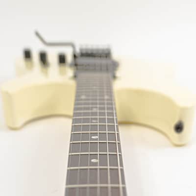 Late ‘80s Kramer Focus F-6000 Vintage White ESP-Made w/ Floyd Rose, Gigbag image 15