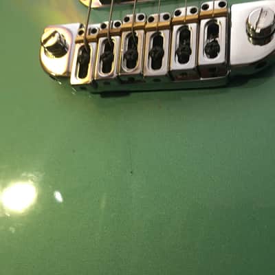 Brownsville Choirboy Semi-Hollow Electric Guitar Green image 8