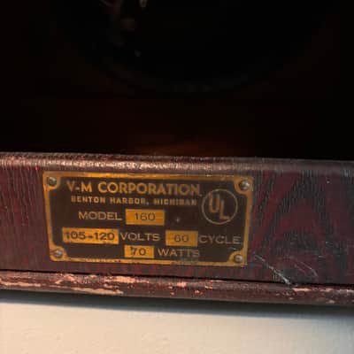 Jensen P10S Speaker in vintage Voice of Music cabinet 1952-1954 image 4