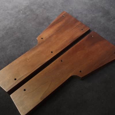 Behringer Vocoder VC340 Synthesizer Wooden Side Panels Ends image 2