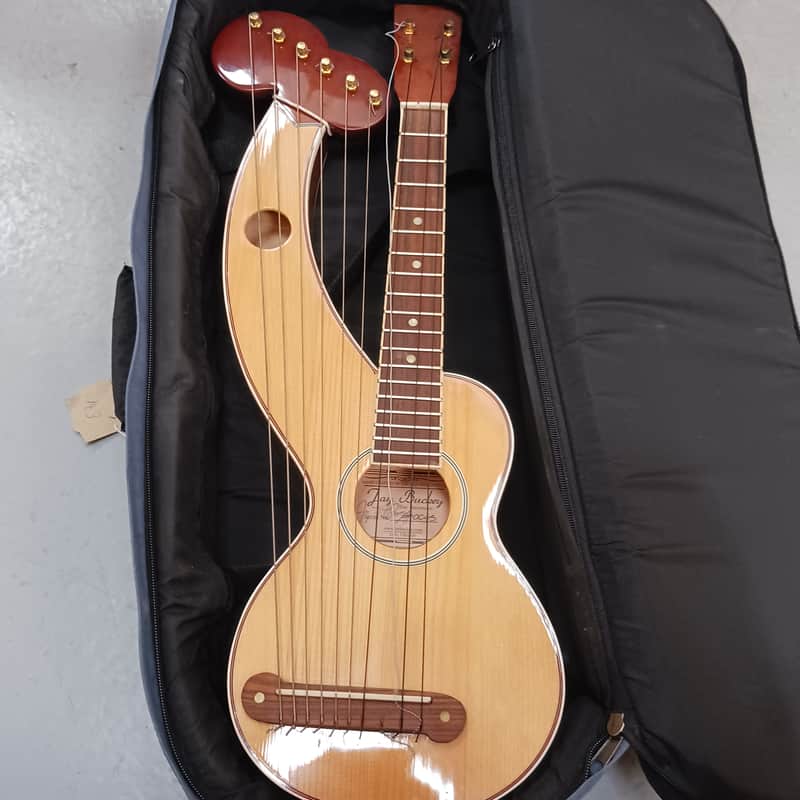 Jay Buckey (handmade in Ukraine) Ukulele Harp dyer style  2010s - Wood image 1
