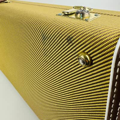 Fender G&G Deluxe Tele/Esquire/Strat Hardshell Case, Tweed, 2000s image 5