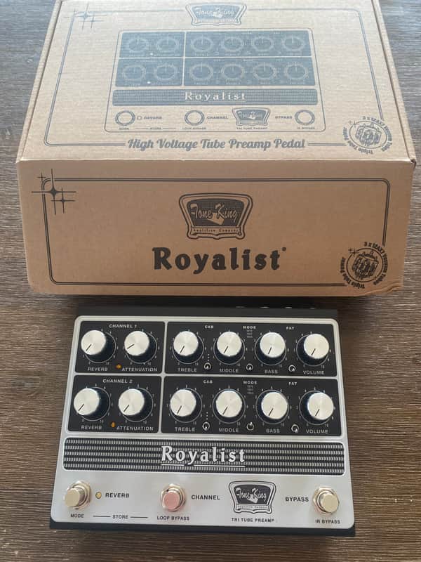 Tone King Royalist Preamp 2026 - Present - Black / Silver image 1
