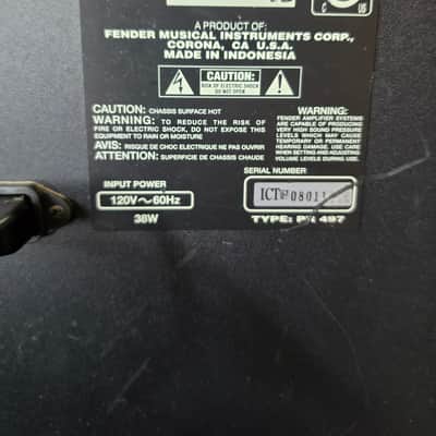 Fender Rumble 15 15-Watt 1x8" Bass Combo 2000s - Black image 3
