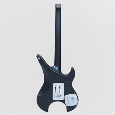 Schecter Synyster Gates Custom-6 TR-S Headless Left-Handed Electric Guitar - Satin Black image 7
