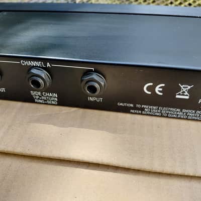 Alesis 3630 Dual-Channel Compressor / Limiter with Gate - Classic Hardware VCA (With Correct AC PSU) image 7