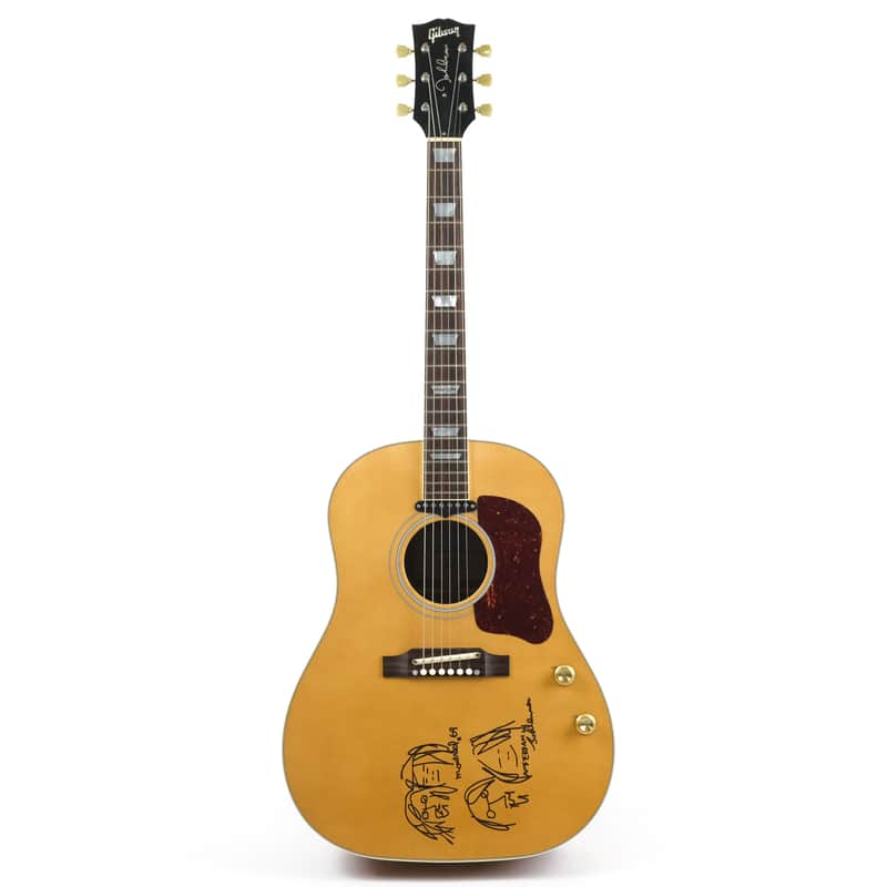 2010 Gibson JL- 160 “Bed In” Tribute Museum Model Signed by Yoko Owned by Josh Rand image 1