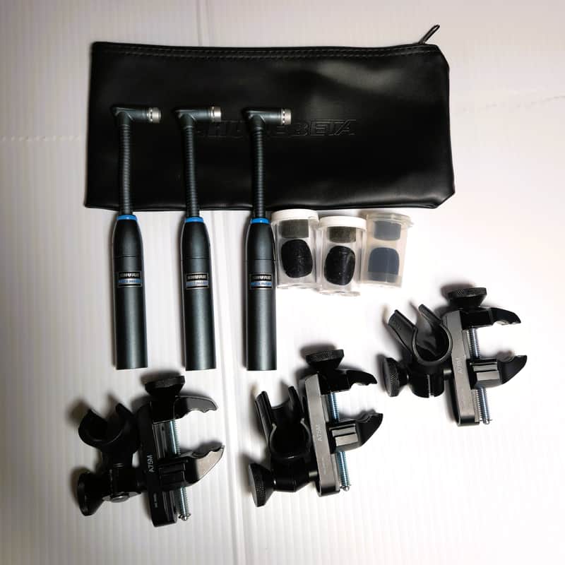 Shure BETA 98AMP/ 3 PK drum microphone image 1