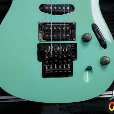Ibanez FGM100-SB Frank Gambale Signature 1992 Sky Blue -VIDEO- image 16
