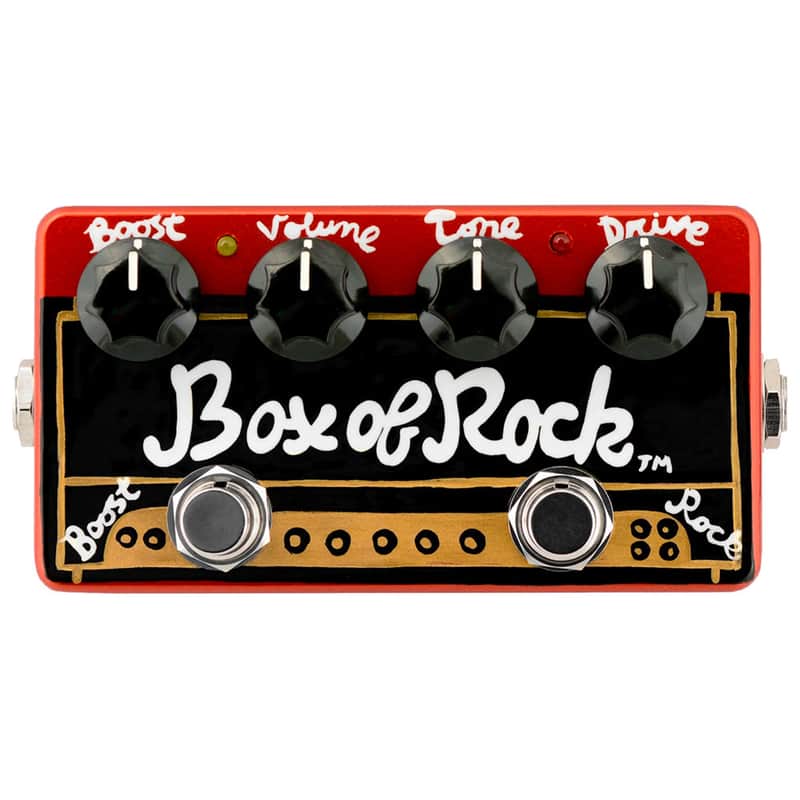 ZVEX Hand Painted Box Of Rock Distortion Pedal image 1