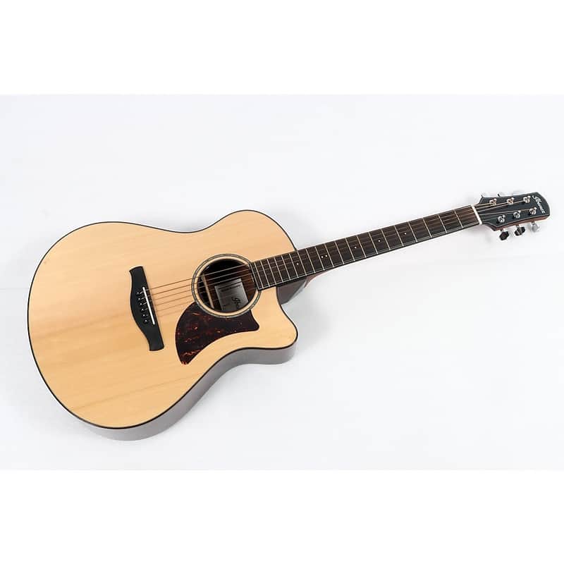 Immagine Ibanez AAM380CE Advanced Auditorium Acoustic-Electric Guitar Regular Natural - 1
