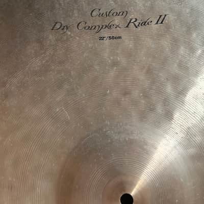 22” Zildjian K Custom Dry Complex Sizzle Ride II (2008) image 4