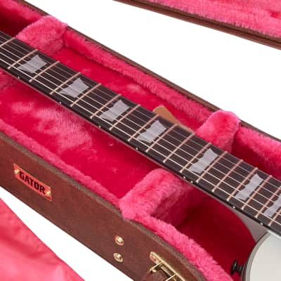 Gator Cases - GW-LP-BROWN - Gibson Les Paul® Guitar Deluxe Wood Case, Brown image 6
