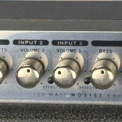 Kustom KMA100 Keyboard / Mixer Amplifier – 100W – Celestion Speaker – Multi-Input PA Style Amp image 11