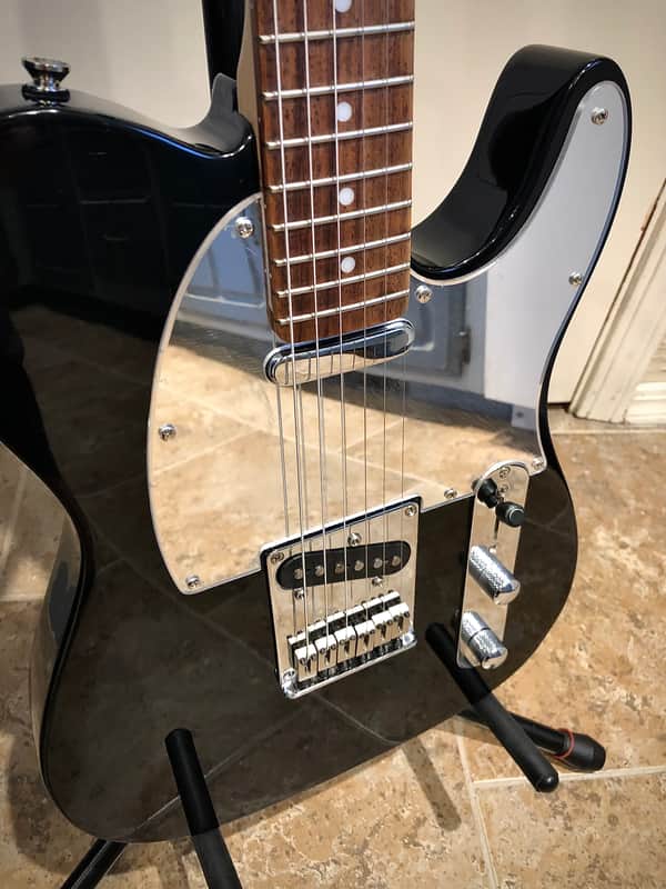 【希少】Squier Telecaster Standard 2004 2004 Squier Standard Telecaster Special Edition Black Mirror | Reverb