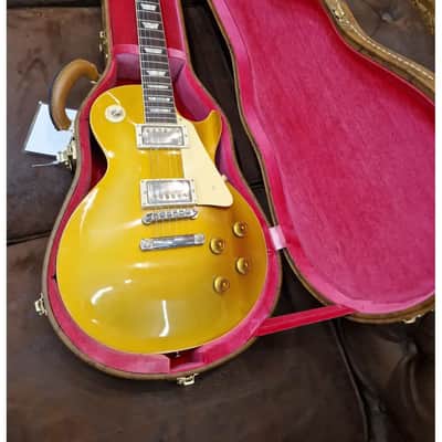 GIBSON 1957 Les Paul Goldtop Darkback Reissue VOS Double Gold image 15
