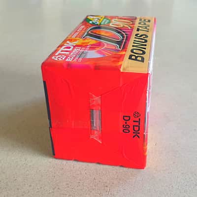 TDK D 90 Normal Position Type I Audio Cassette 4-Pack NEW OLD STOCK image 9