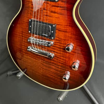 Schecter Solo-II Supreme Electric Guitar Cat's Eye Black Burst w/ Lundgren Black Heaven P/U's image 4