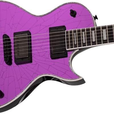 Jackson Pro Series Signature Marty Friedman MF-1 Electric Guitar. Ebony Fingerboard, Purple Mirror image 11
