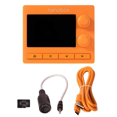 1010music nanobox | tangerine Compact Streaming Sampler Module image 3